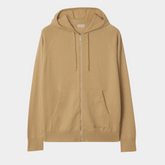 Unisex-basic camel brown hood